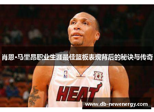 肖恩·马里昂职业生涯最佳篮板表现背后的秘诀与传奇